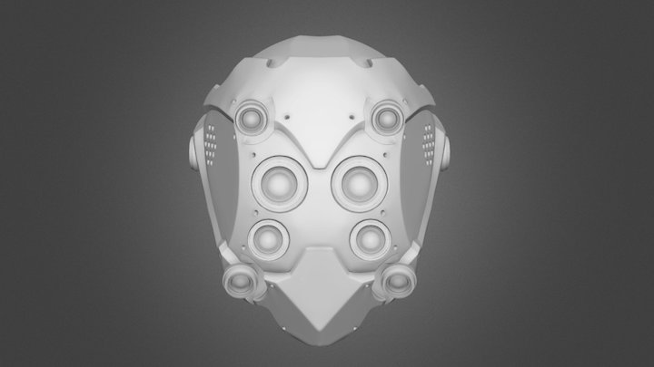 The "Killer" Helmet 3D Model