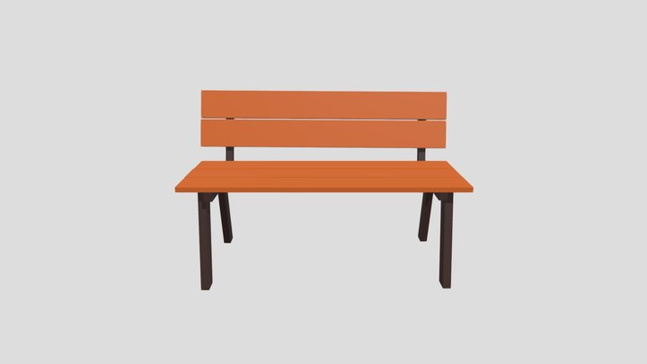 Bench 3D Model