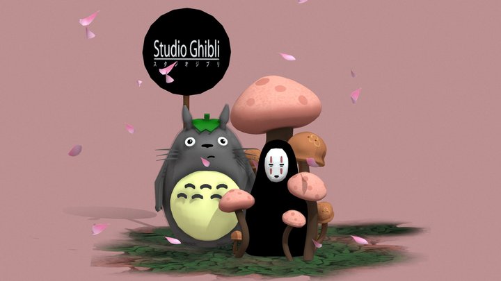 Totoro 3D Model