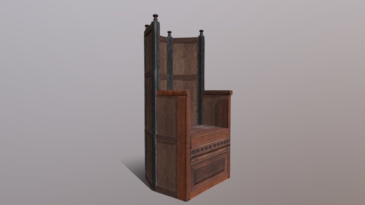 Thron_LP_150ppi_textures 3D Model