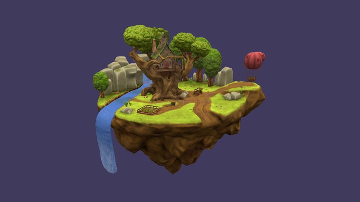 The TreeHouse 3D Model
