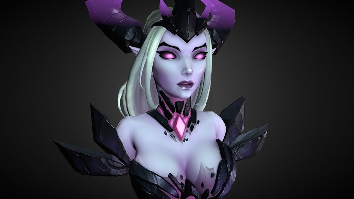 Succubus (Call of Antia fanart) 3D Model