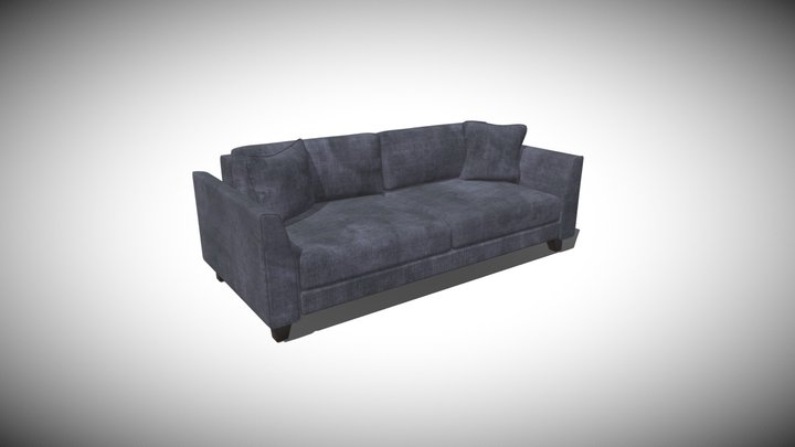 Cosy Aura Furniture Sofa 3D Model