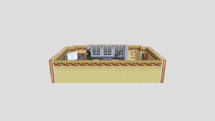 School Classroom Adds For Garry's Mod 3D Model