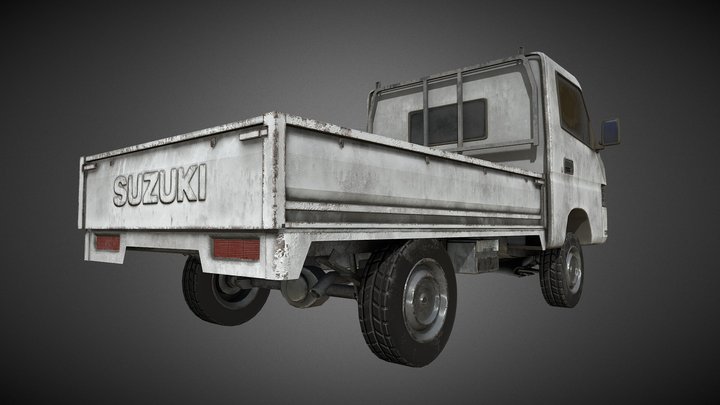 Carry Pickup | Suzuki | Game ready 3D Model
