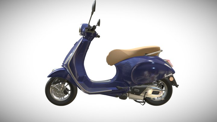Vespa 3D Model
