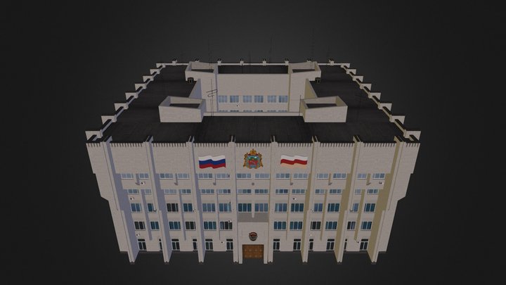 Vladikavkaz_Administracija 3D Model