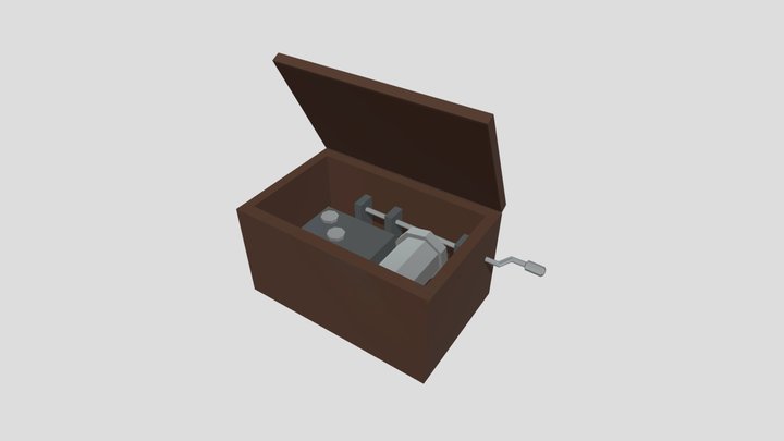 Music Box 3D Model