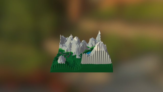 Cenozoic era 3D Model