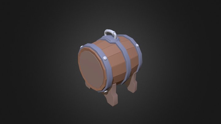 Barrel 3D Model