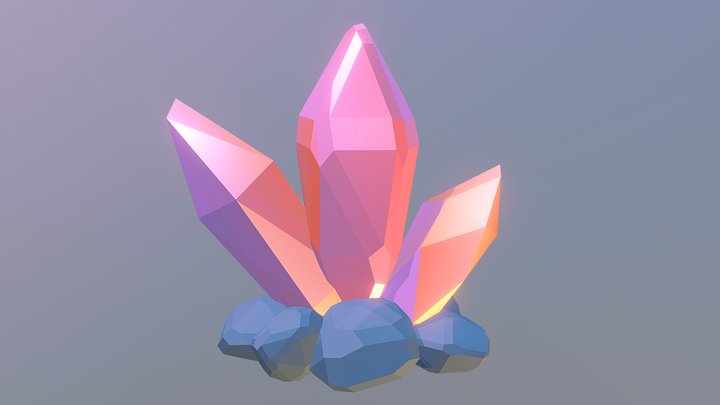 Crystals 3D Model