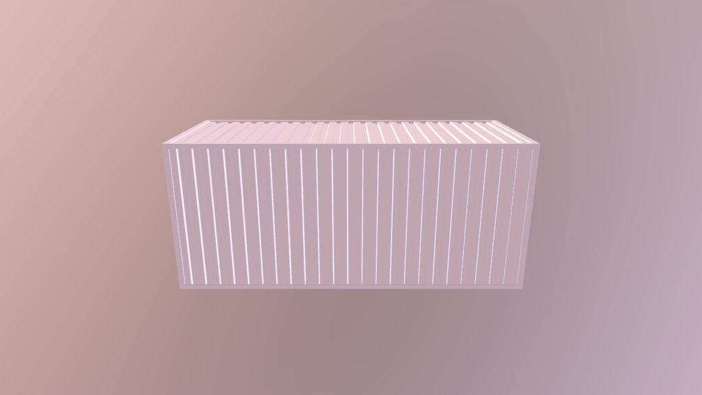 Container 6m - 3D model by danielmelin [e168447] - Sketchfab
