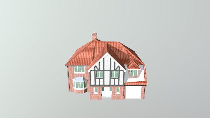 House_Class_Textured 3D Model