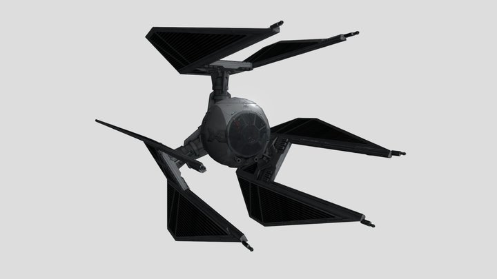 Star Wars Galaxies - TIE Defender 3D Model