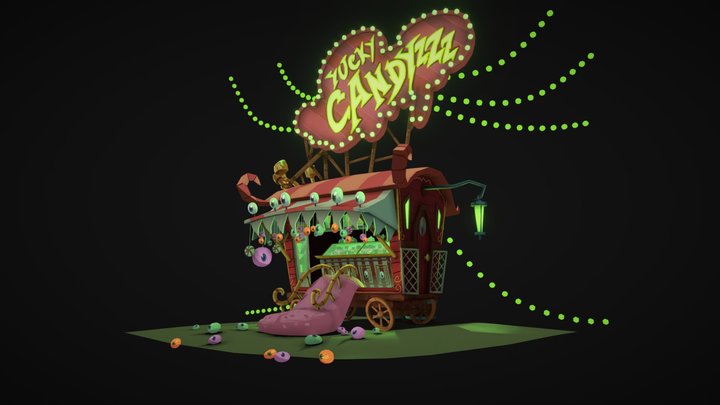 Yucky Candyzzz 3D Model