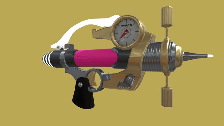Nintendo Switch - Splatoon 3 - Splash-o-matic 3D Model