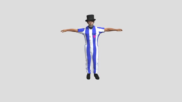 Chud Circle Dating 2 - James G Chew prison 3D Model