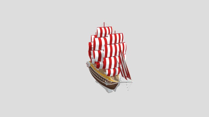 New Year Yacht Party in Dubai 3D Model