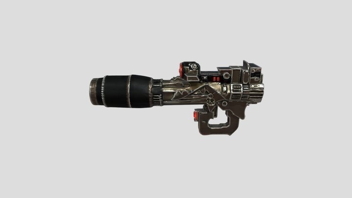 Handheld laser cannon – Free 3D Model STL