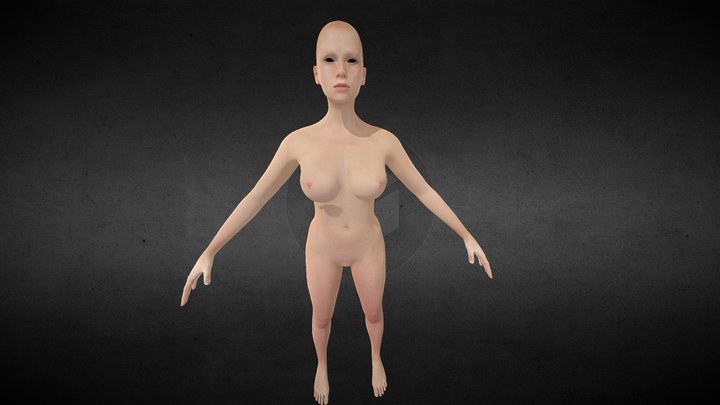 Modelo_ Feminino 3D Model