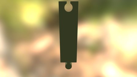 Straight Track 3D Model