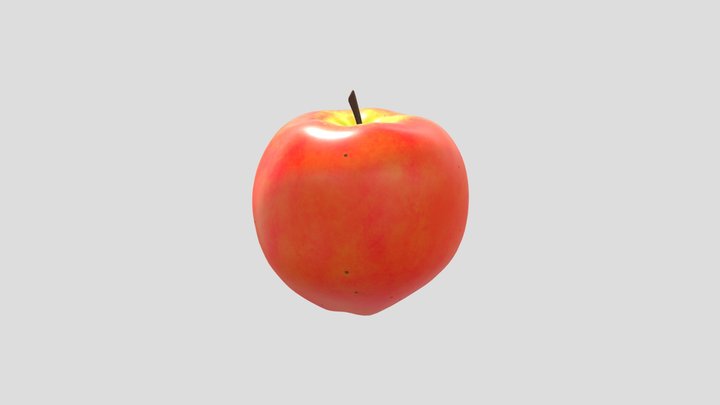 Apple 02 3D Model