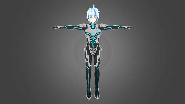 Cyber Agent / Universal TYPE 3D Model