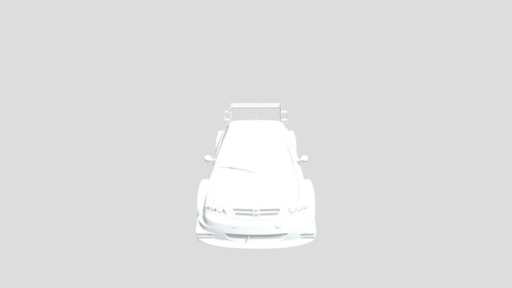 Opel Astra V8 Coupe DTM 2003 3D Model
