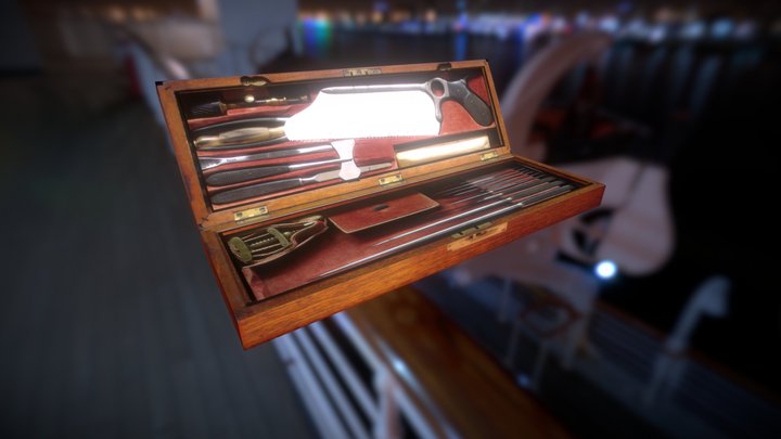 Vintage Chirurhical Toolset 3D Model