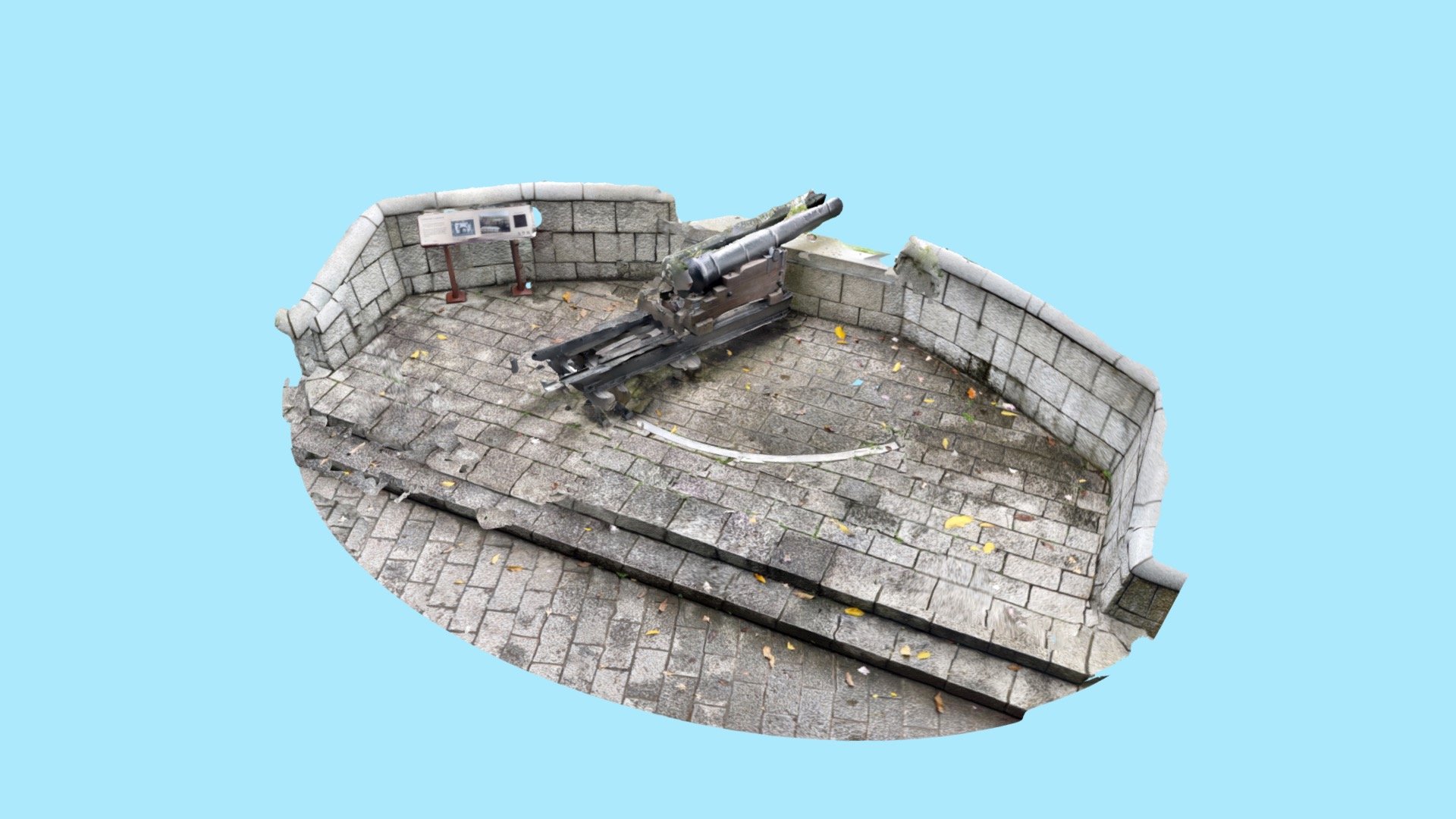 Fort Canning Park 9-Pound Cannon