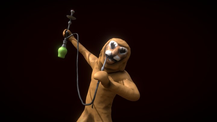 Shir Ta'ziyeh (شیر تعزیه) 3D Model
