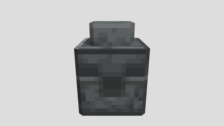 Chiseled Pot 3D Model