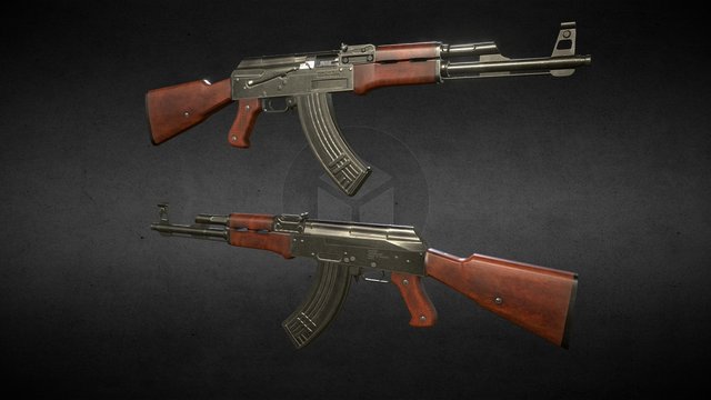 AK47 3D Model