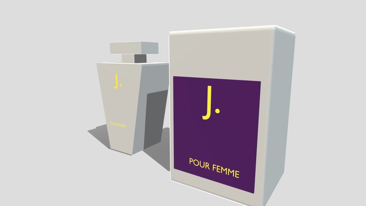 J. Pour Femme Eau De Parfum – Free 3D Model STL