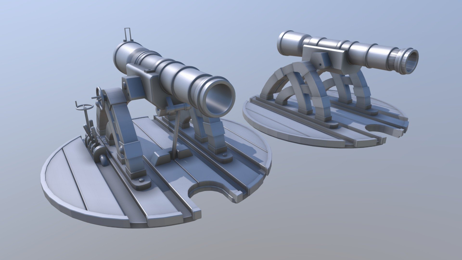 AoT Cannons Wireframes
