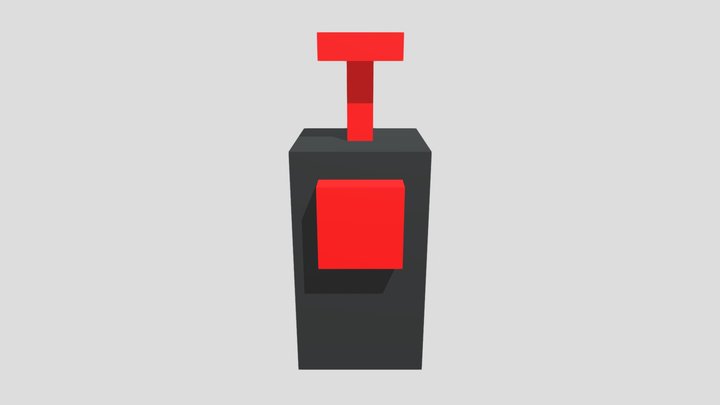Banban-remote colored 3D Model