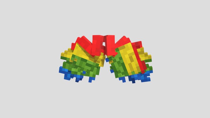 Parrot Wings - Wings Mod 3D Model