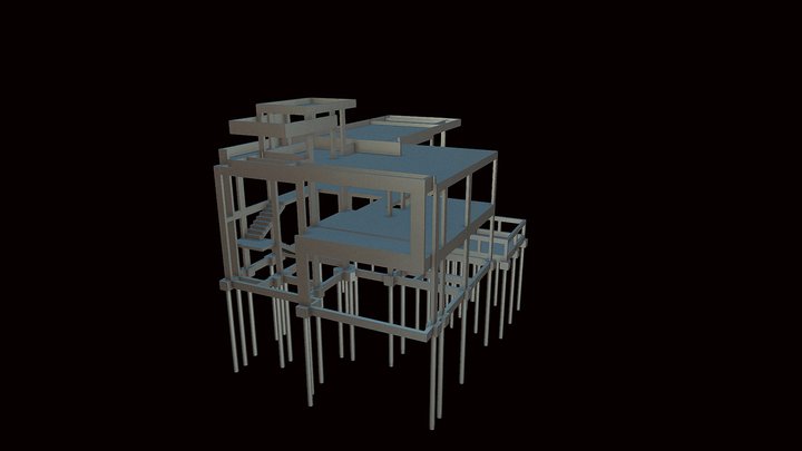ESTRUTURAL MARCO MUSSULINI 3D Model