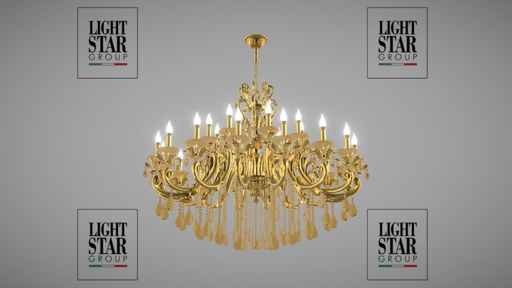 786242 Ampollo Osgona chandelier