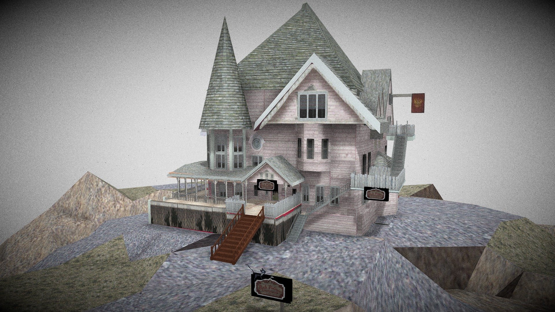 Pink Palace Reg World - Download Free 3D model by Jayexe the accurate ...