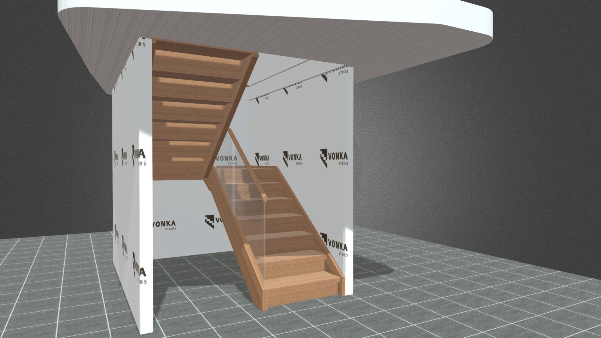 Alison & John - Basement stairs - V2
