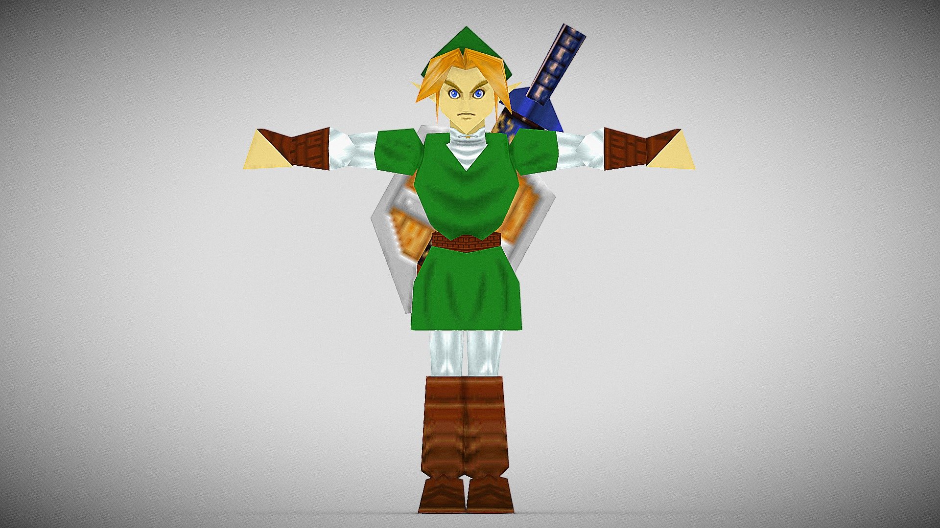 Link Low Poly (SSB64) - Download Free 3D model by 雨宮レン (@oscar3dmodel ...