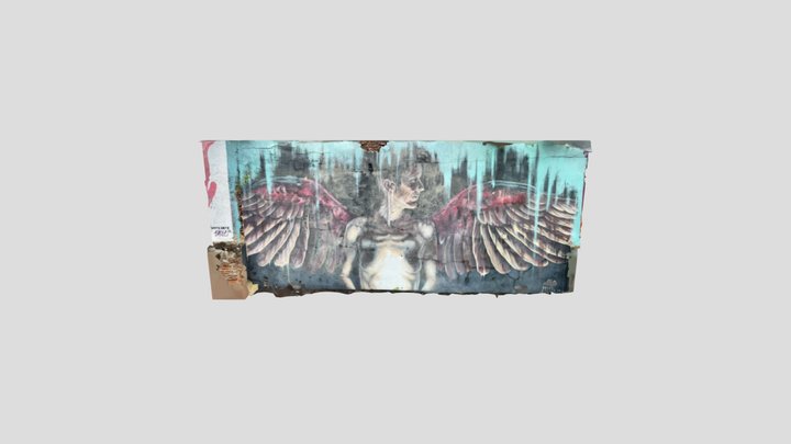 Mural Del Angel Yaucromatic 3D Model