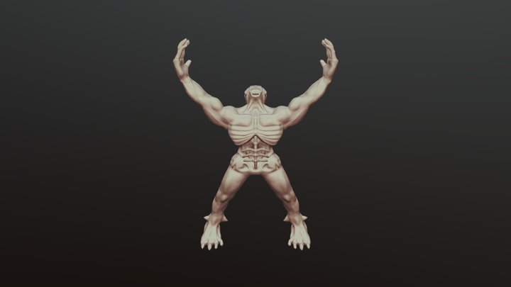 Practice creature #1 3D Model