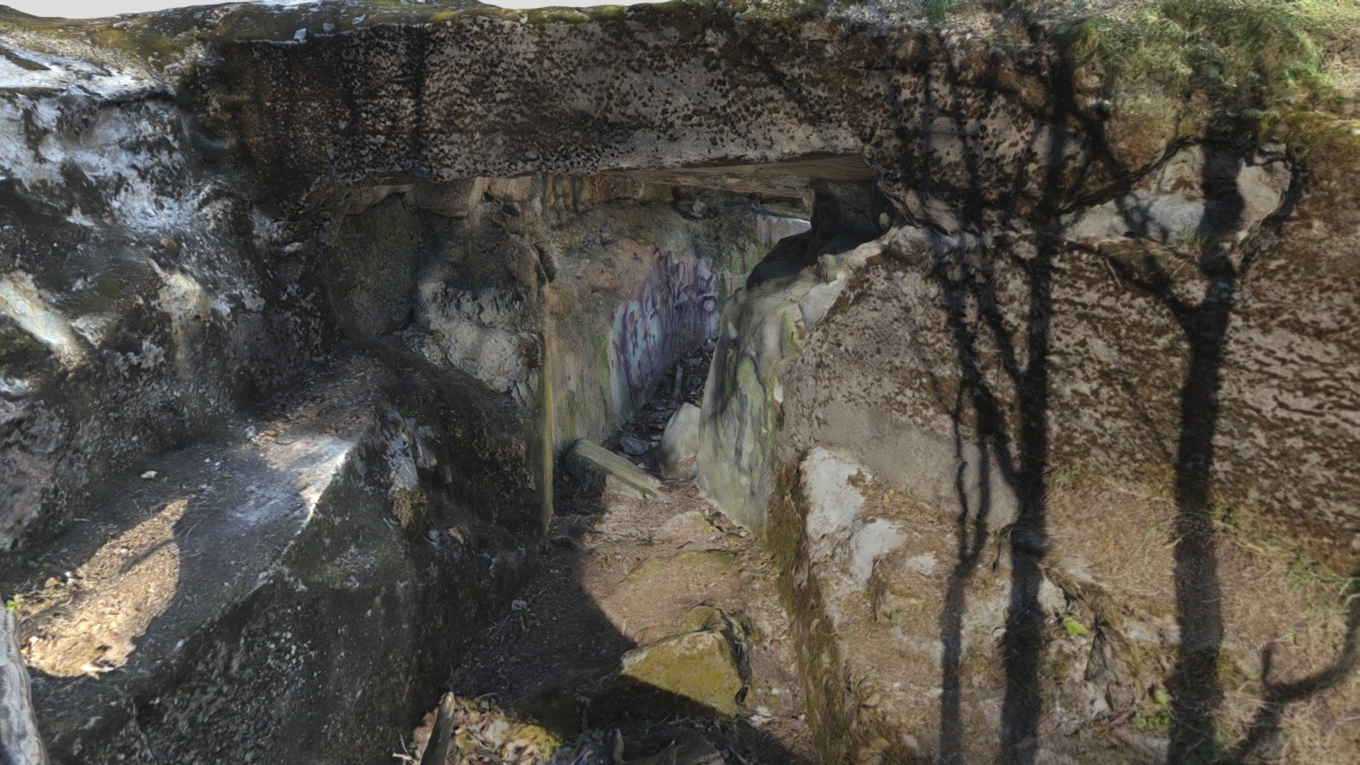WW1 covered trench, Vantaa, Finland