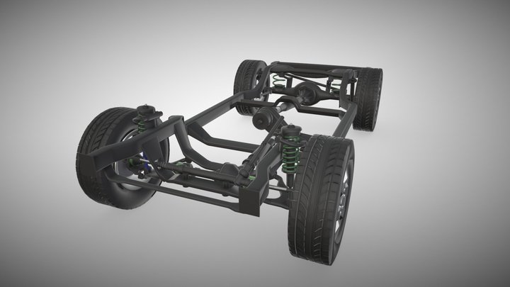 Chassis SUV 3D Model
