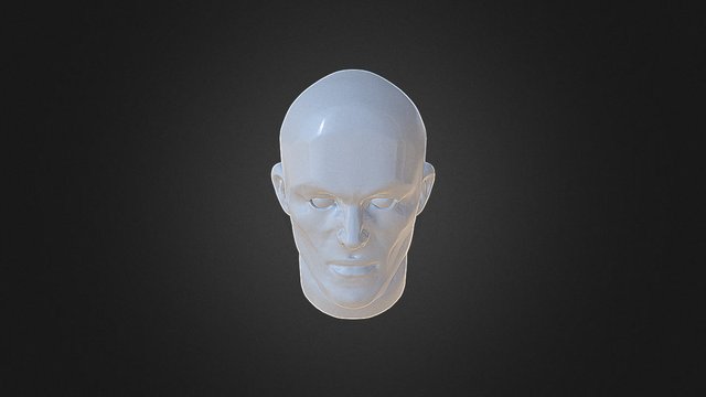 man sculpture 3D Model