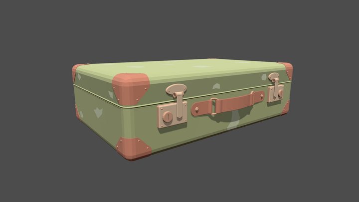 Suitcases 3D Model