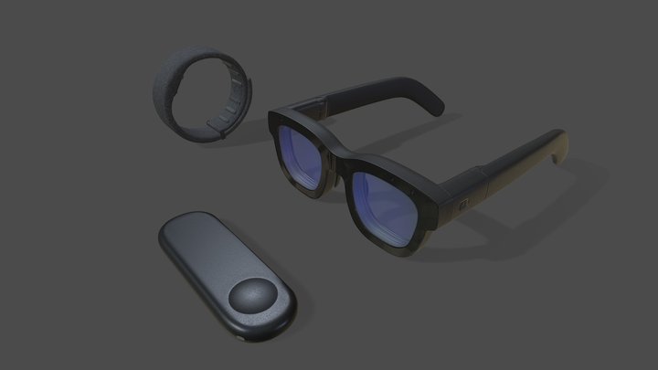 Orion | AR Smart Glasses 3D Model