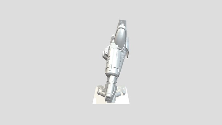 Mech Leg (Glom Test 1) 3D Model